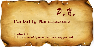 Partelly Narcisszusz névjegykártya
